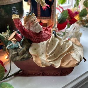 Hallmark Limited Edition Santa in Sleigh